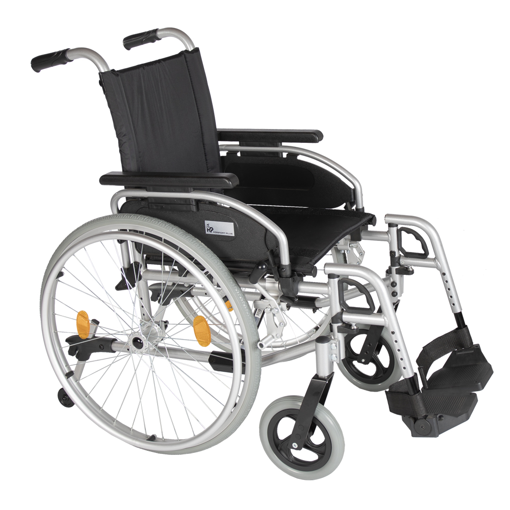 Silla de Ruedas Ligera en Aluminio Konfort Plus